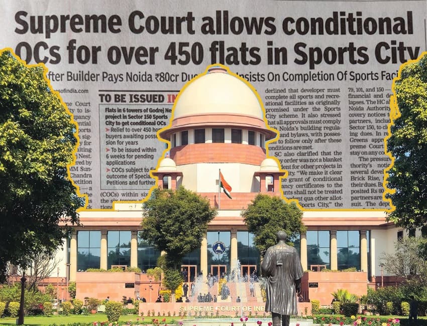 Supreme Court Clears Conditional OCs for Sector 150