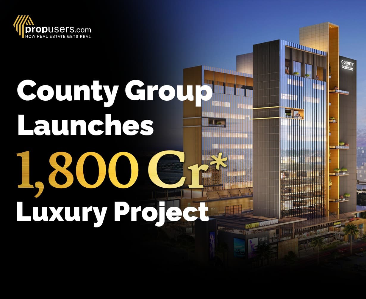 County Group Announces ₹1,800 Crore Residential Project ‘Jade County’ in Ghaziabad’s Wave City