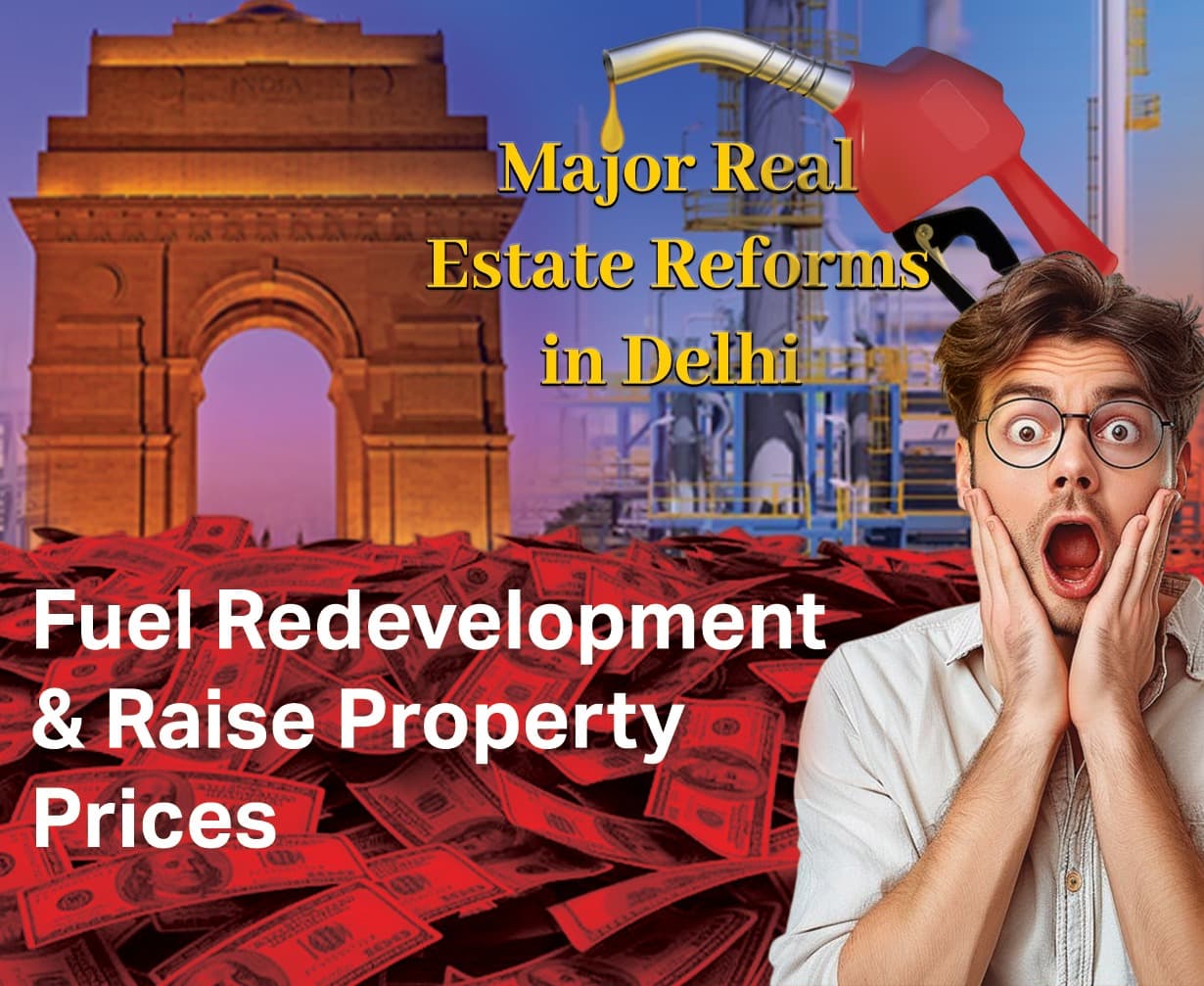 Delhi's Real Estate Reforms Set to Reshape Urban Landscape and Boost Property Prices.