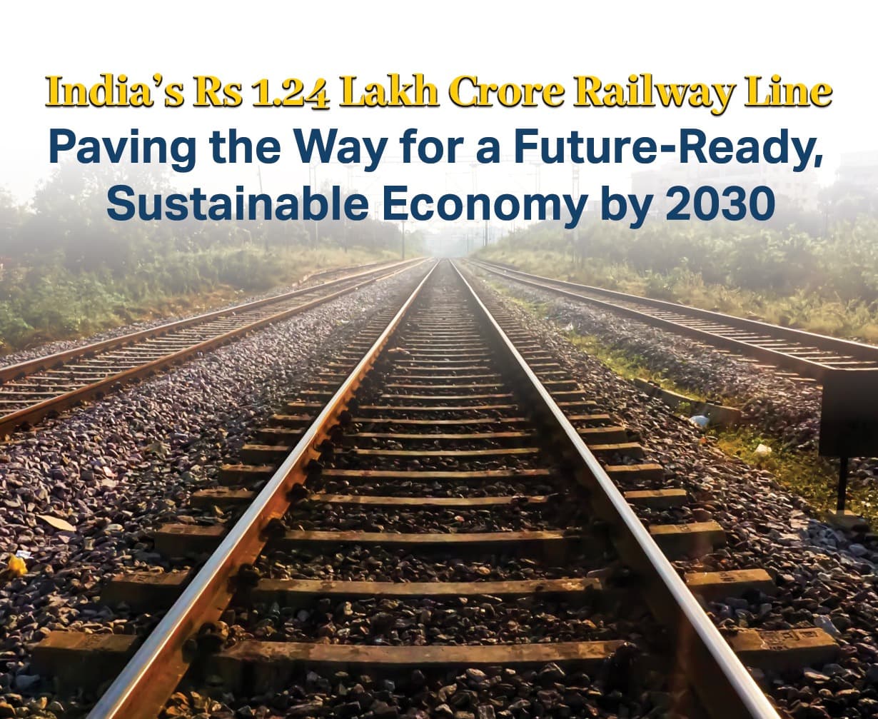 Why India is Building This Rs1,24,000 Crore Railway Line: A Vision for 2030