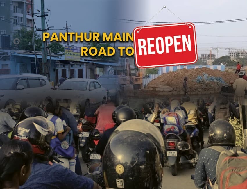 Bengaluru Traffic Update: Panthur Main Road to Reopen on Monday