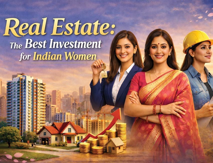 Women's Day 2026: Real Estate Proves to be the Best investment option for Indian women